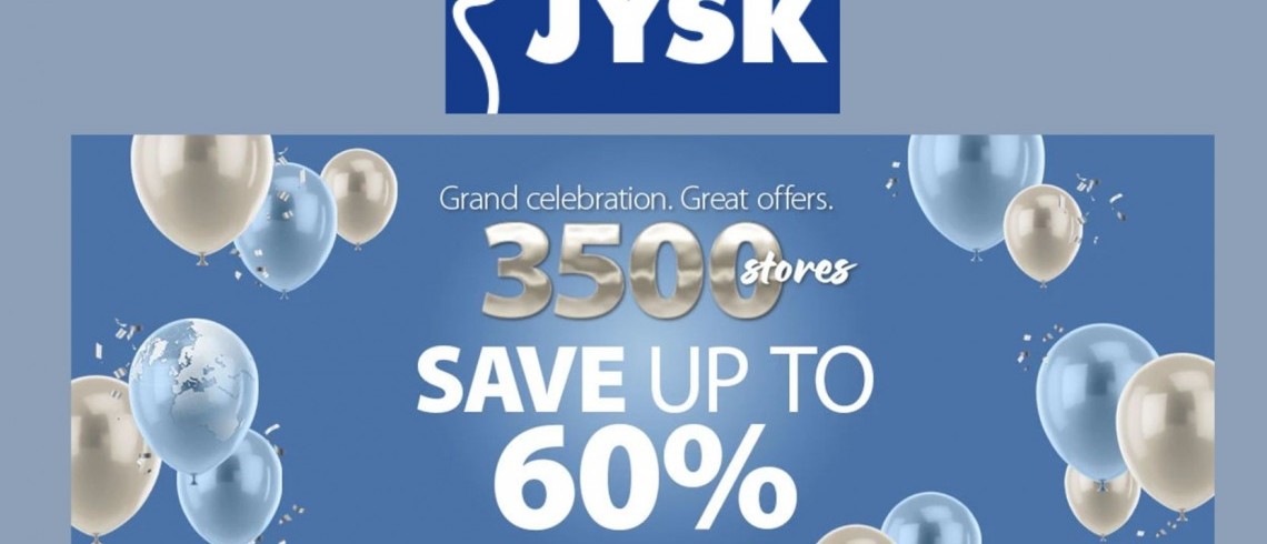 SAVE UP TO 60% INSTORE AT JSYK