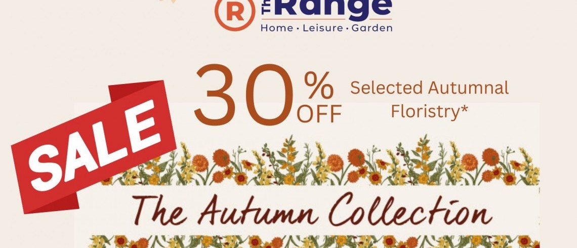 30% OFF THE FALL COLLECTION AT THE RANGE