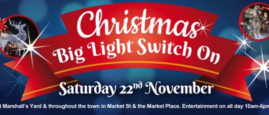 The Big Christmas Light Switch On - Retail shopping at Marshall's Yard ...