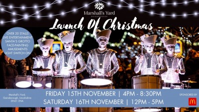 Marshall's Yard Launches Christmas 15th & 16th November