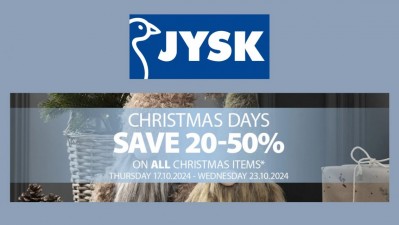 Save 20-50% on All Christmas Items* at JSYK