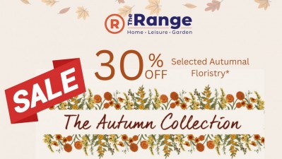 30% OFF THE FALL COLLECTION AT THE RANGE