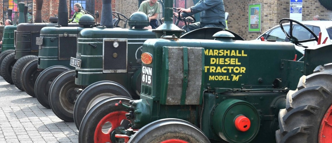 History rolls into Marshalls Yard with return of popular tractor event  